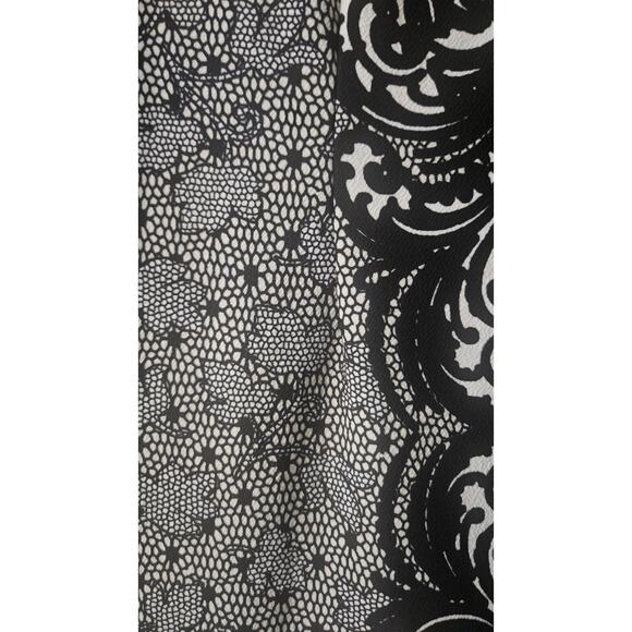 Rabbit Rabbit Rabbit Dress NWOT Size 8 Sheath Stretch 3/4 Sleeve Back Keyhole - Picture 7 of 11